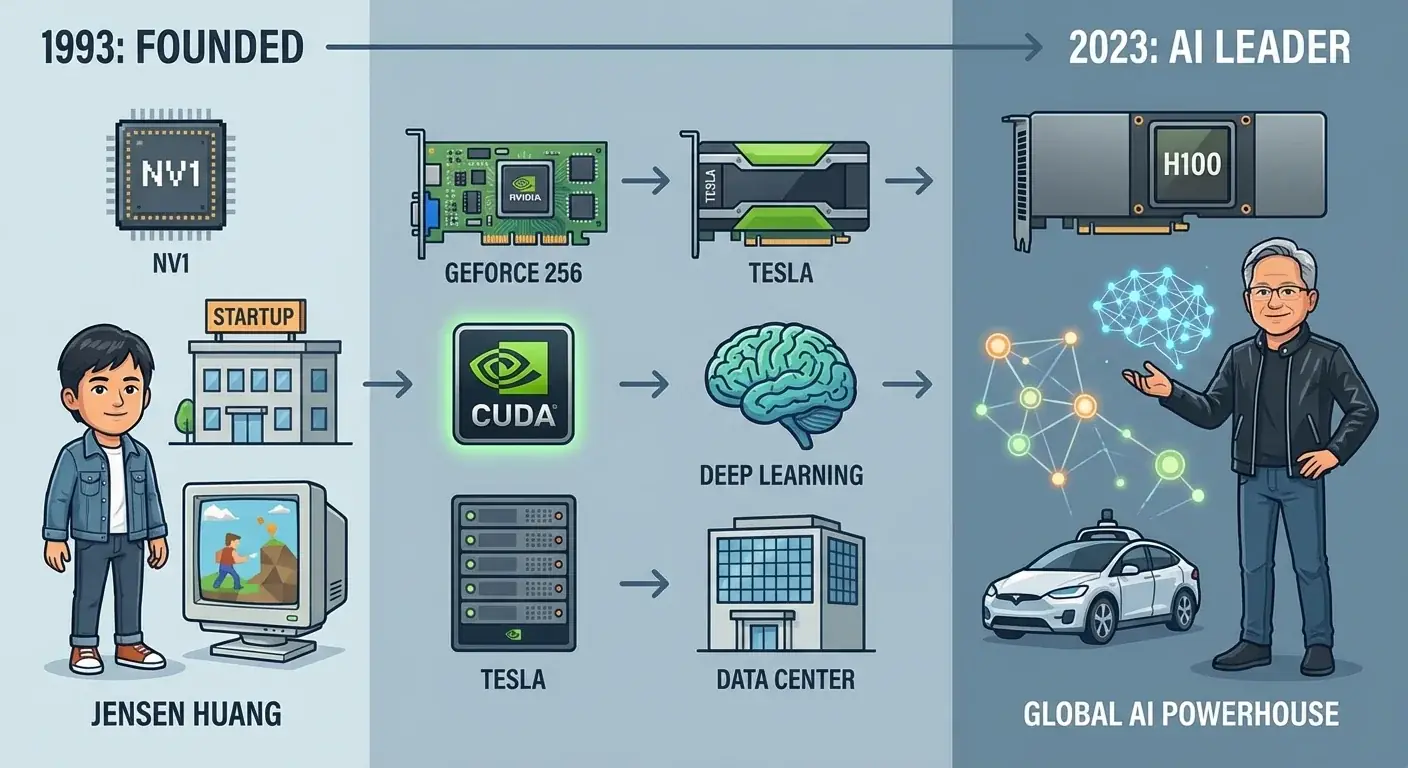 从图形初创到 AI 巨头:Nvidia 的发展史