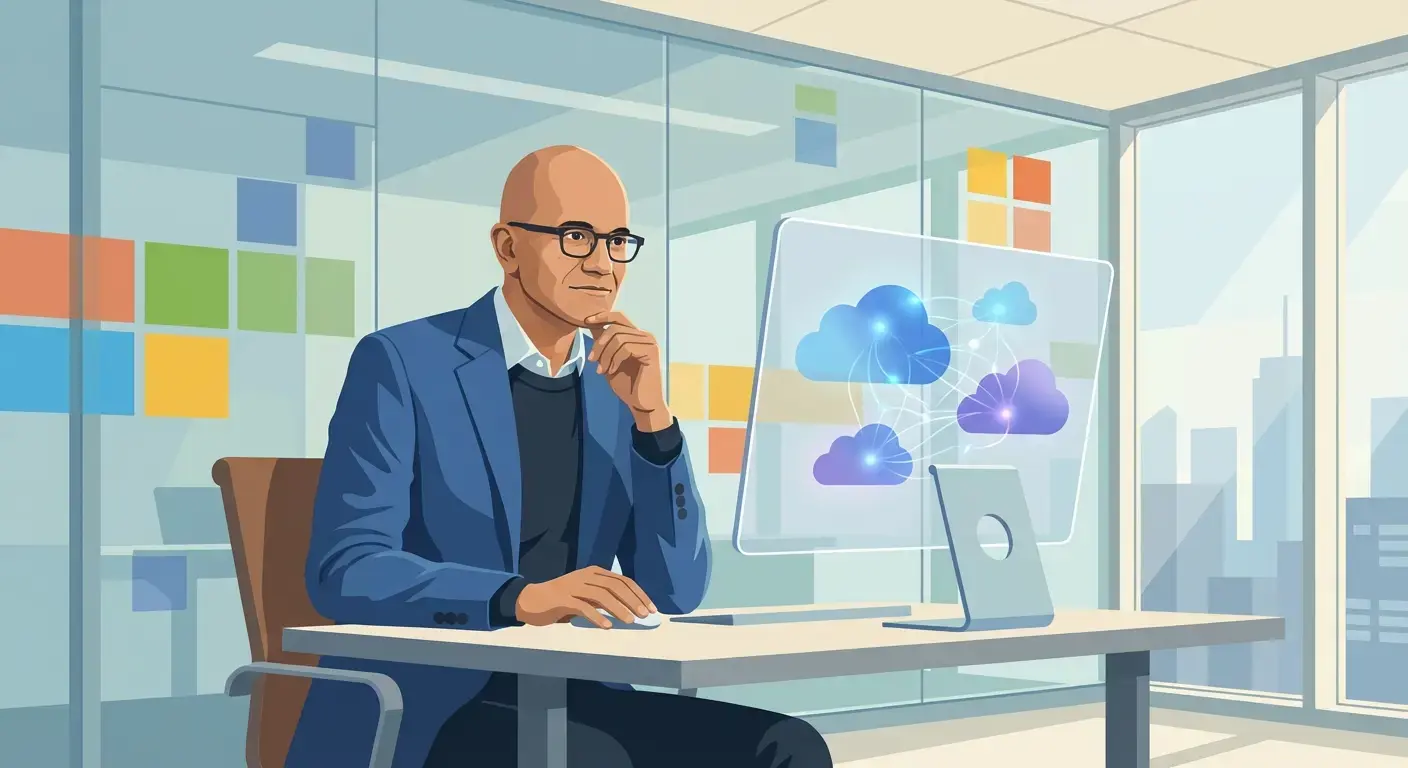 O Playbook de Satya Nadella: Como a Microsoft Venceu a Guerra das Plataformas de IA