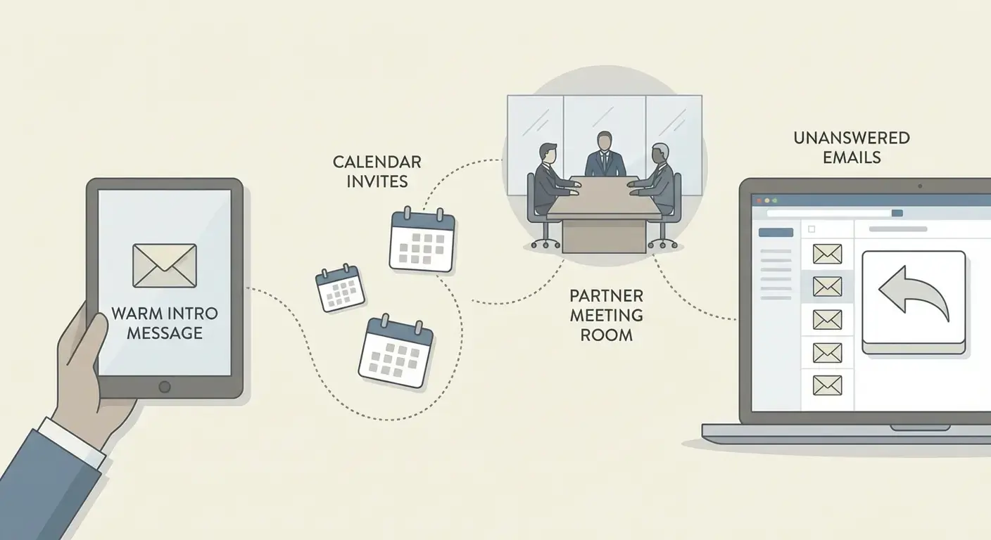 Startup Fundraising Behind the Scenes: Intros, Meetings, No’s