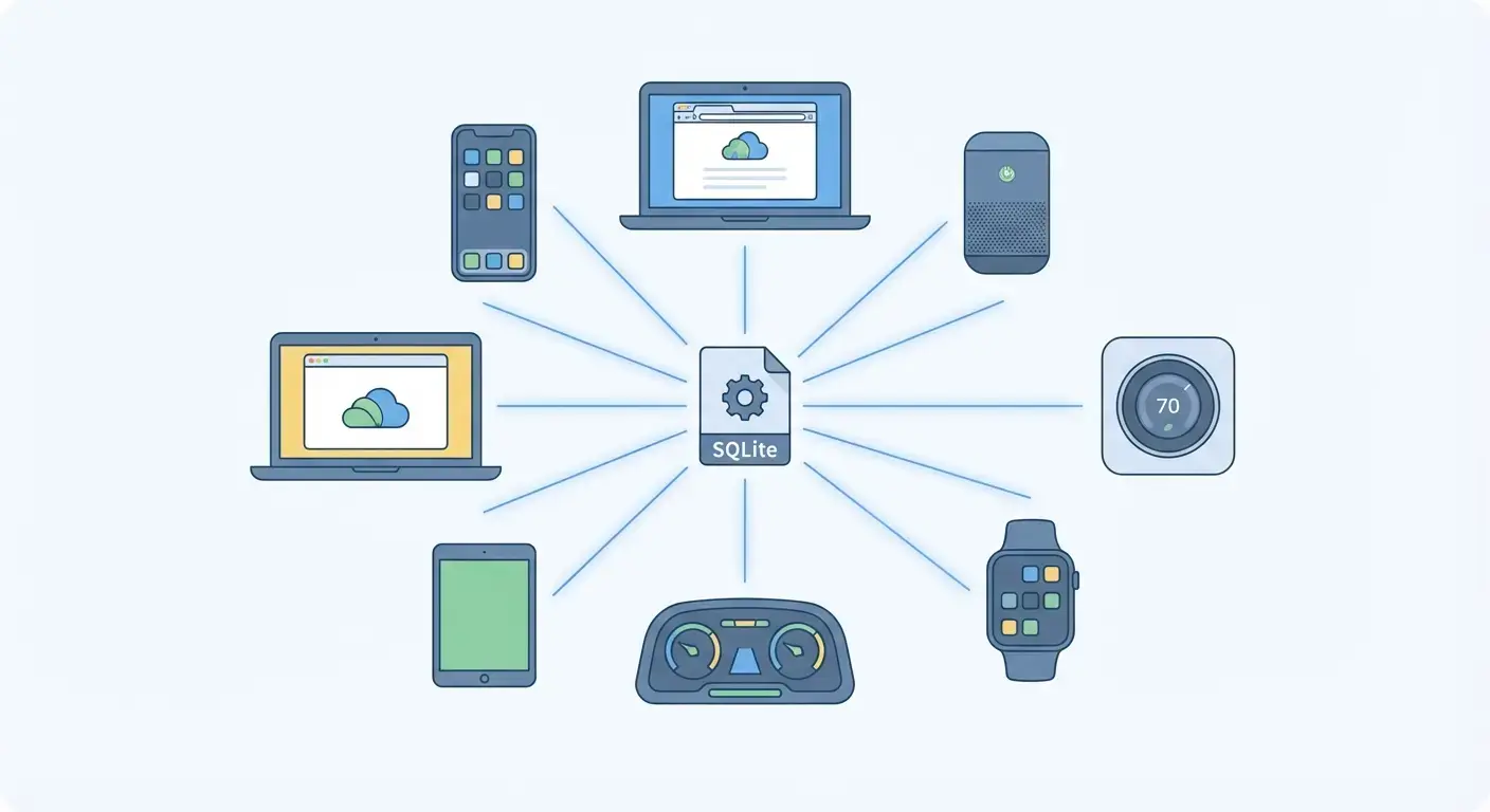 Почему SQLite повсюду: встроенная база данных, которая побеждает