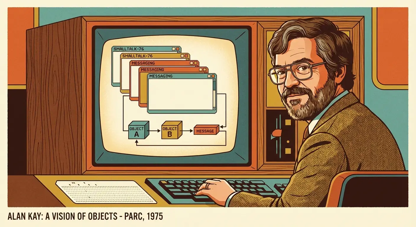 艾伦·凯的核心思想：Smalltalk、GUI 与软件系统