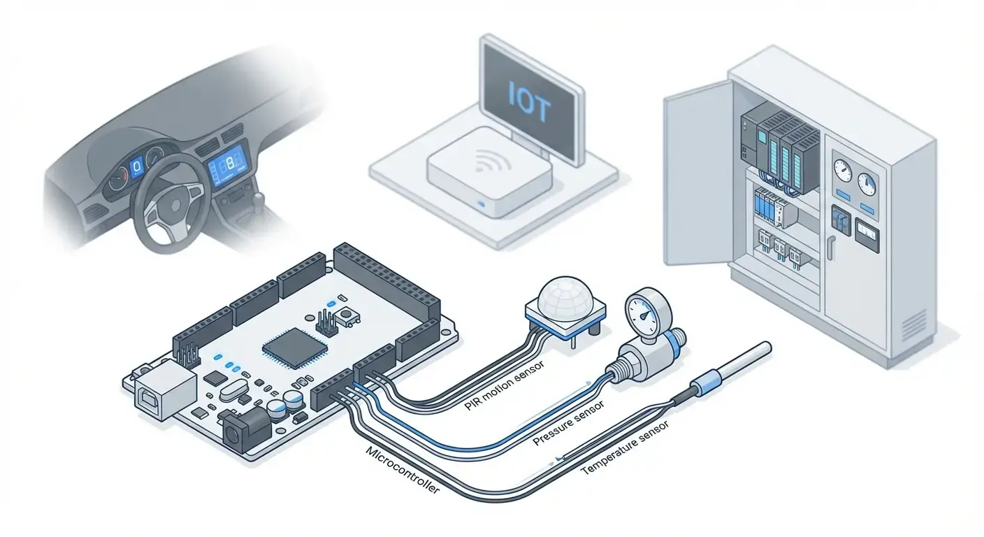 意法半导体平台与传感器：汽车、物联网与工业