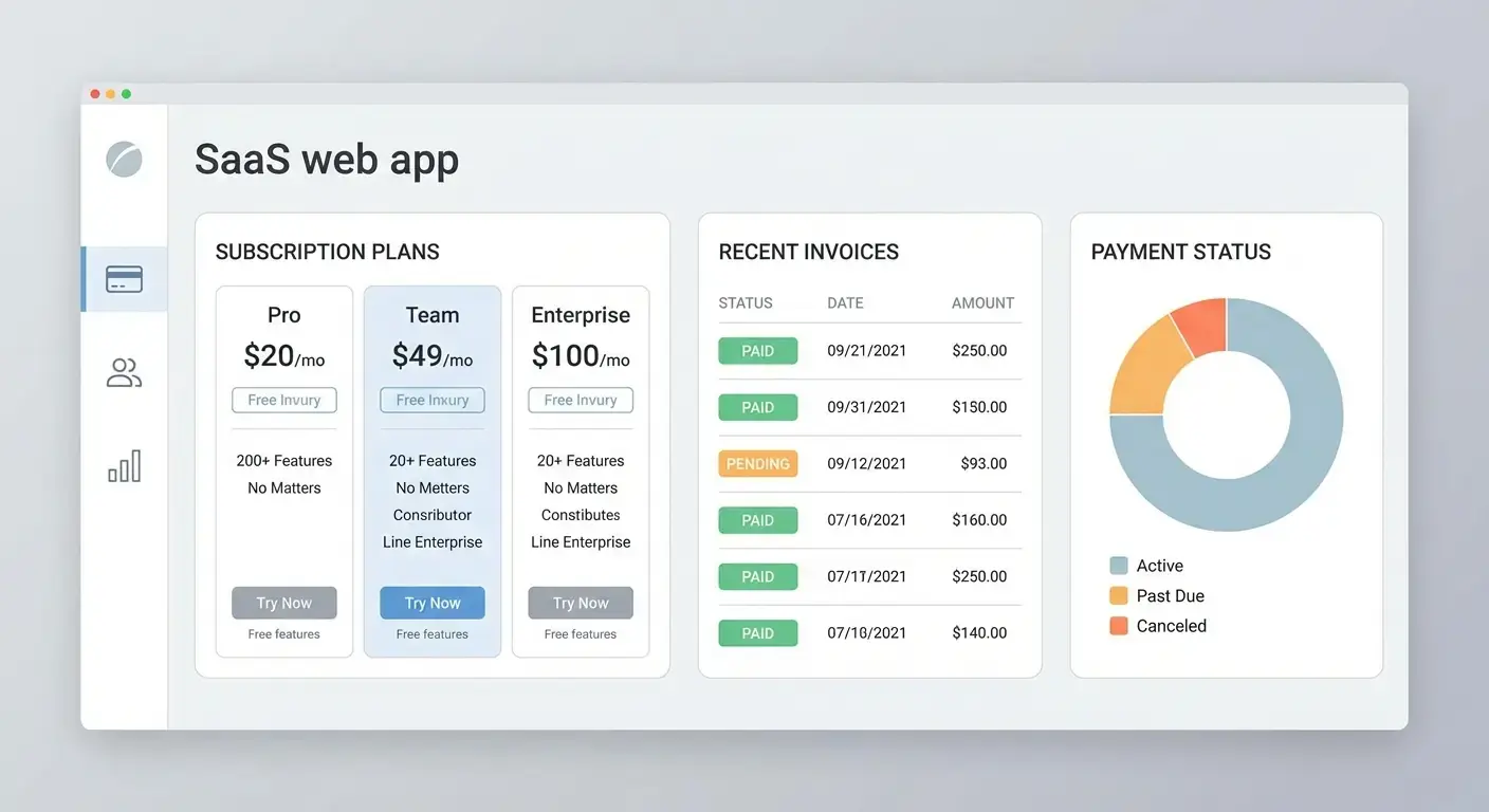 How to Create a Web App for Subscription Plans and Billing