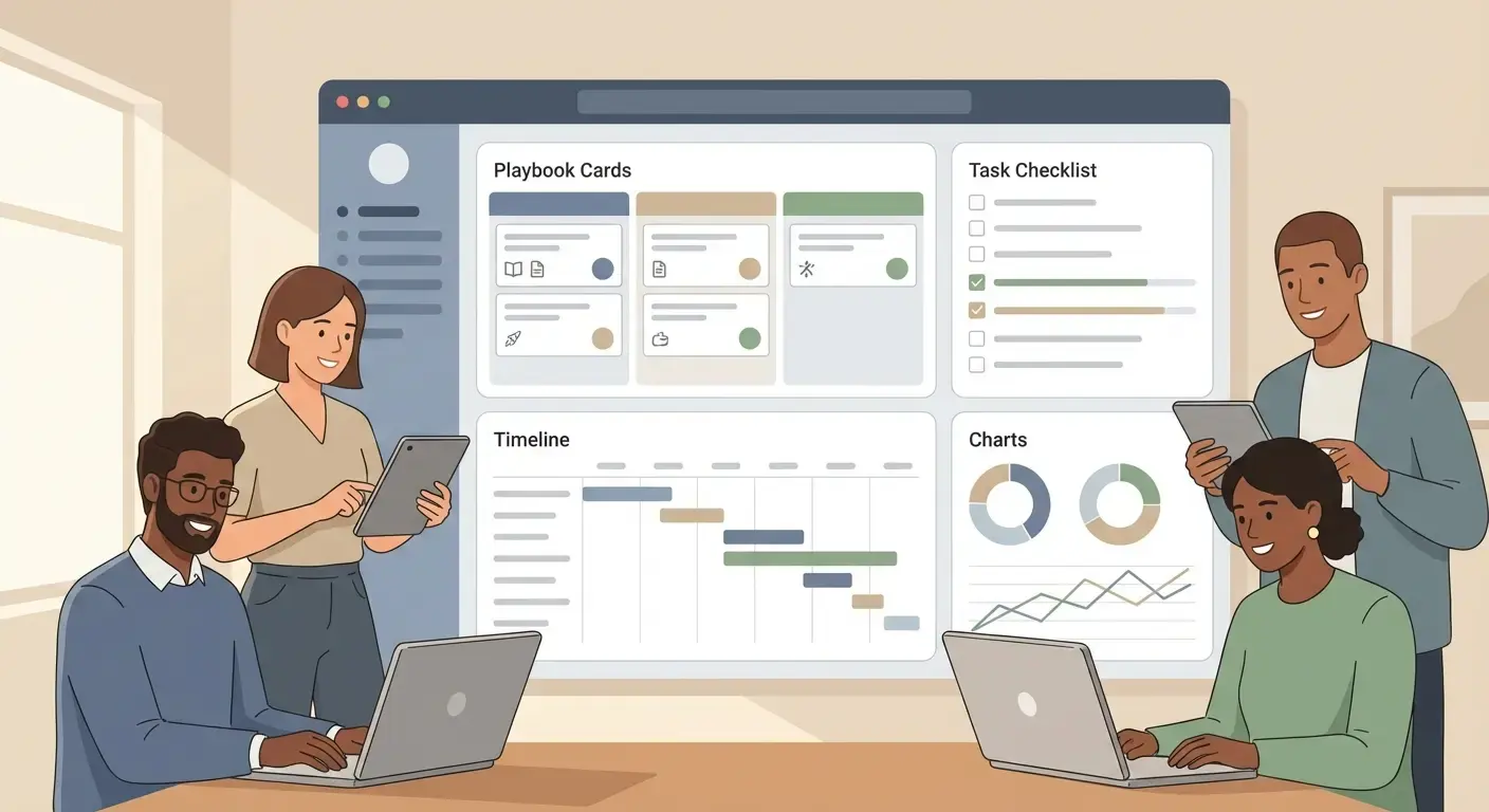 Como Construir um App Web para Gerenciar Playbooks de Sucesso do Cliente